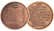 12 Step Copper Commemoratives